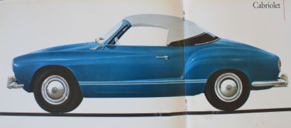 Volkswagen Karmann-Ghia Modelprogram 1959 Carbrochure (1379)